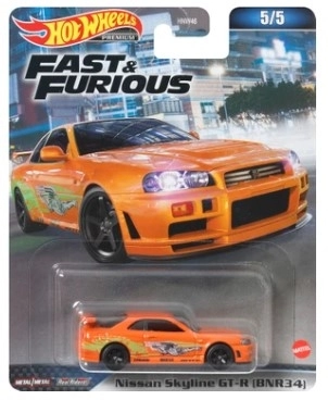Hot Wheels Fast Furious Nissan Skyline GT-R Bnr34